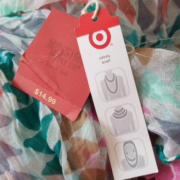 Multicolor Infinity Scarf - Picture 2 of 3